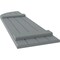 Ekena Millwork Americraft 4-Board (2 Batten) Wood Joined Board-n-Batten Shutters w/ Arch Top, ARW101BQ414X77CHH, PR ARW101BQ414X77CHH - alternate 9